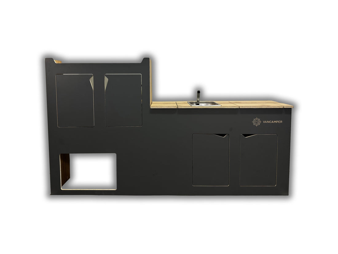 GO-EASY - Camper Kit Grafiet/Eik