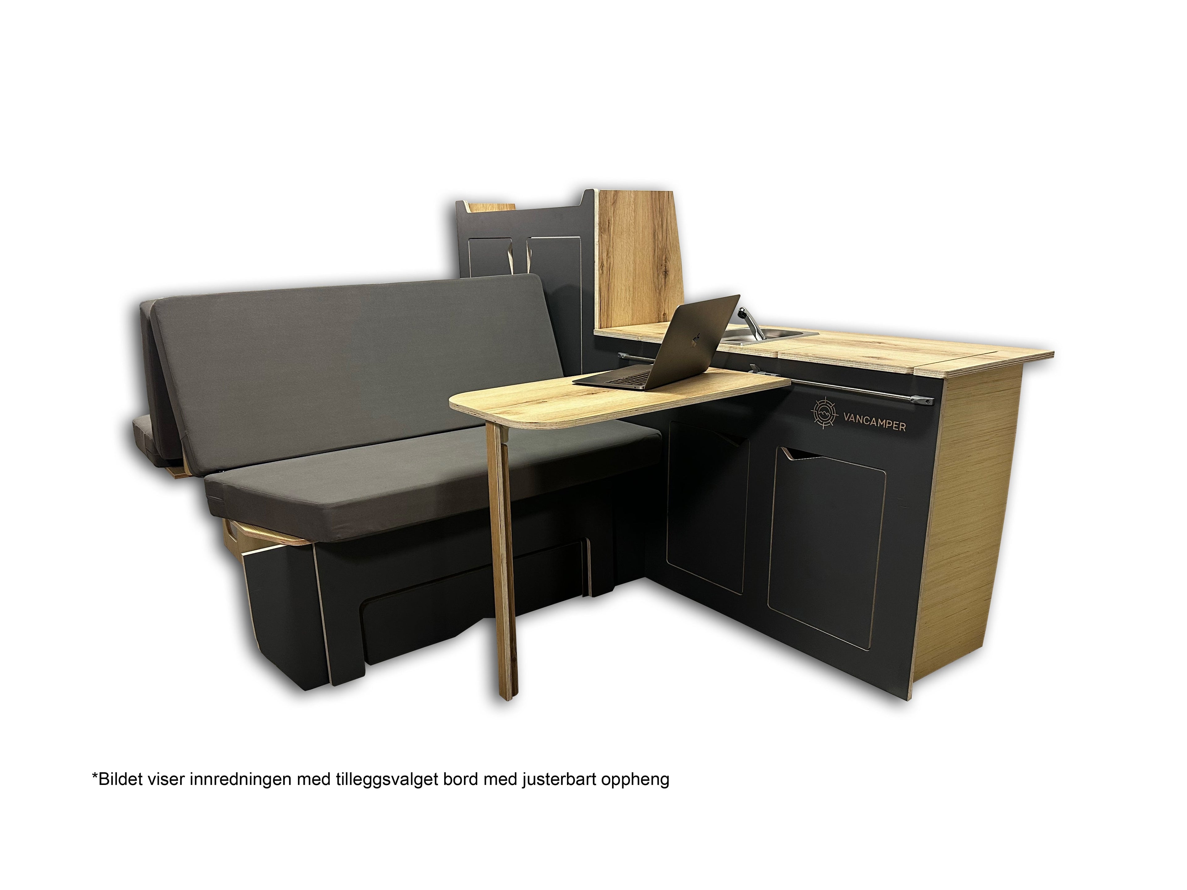 GO-EASY - Camper Kit Grafiet/Eik