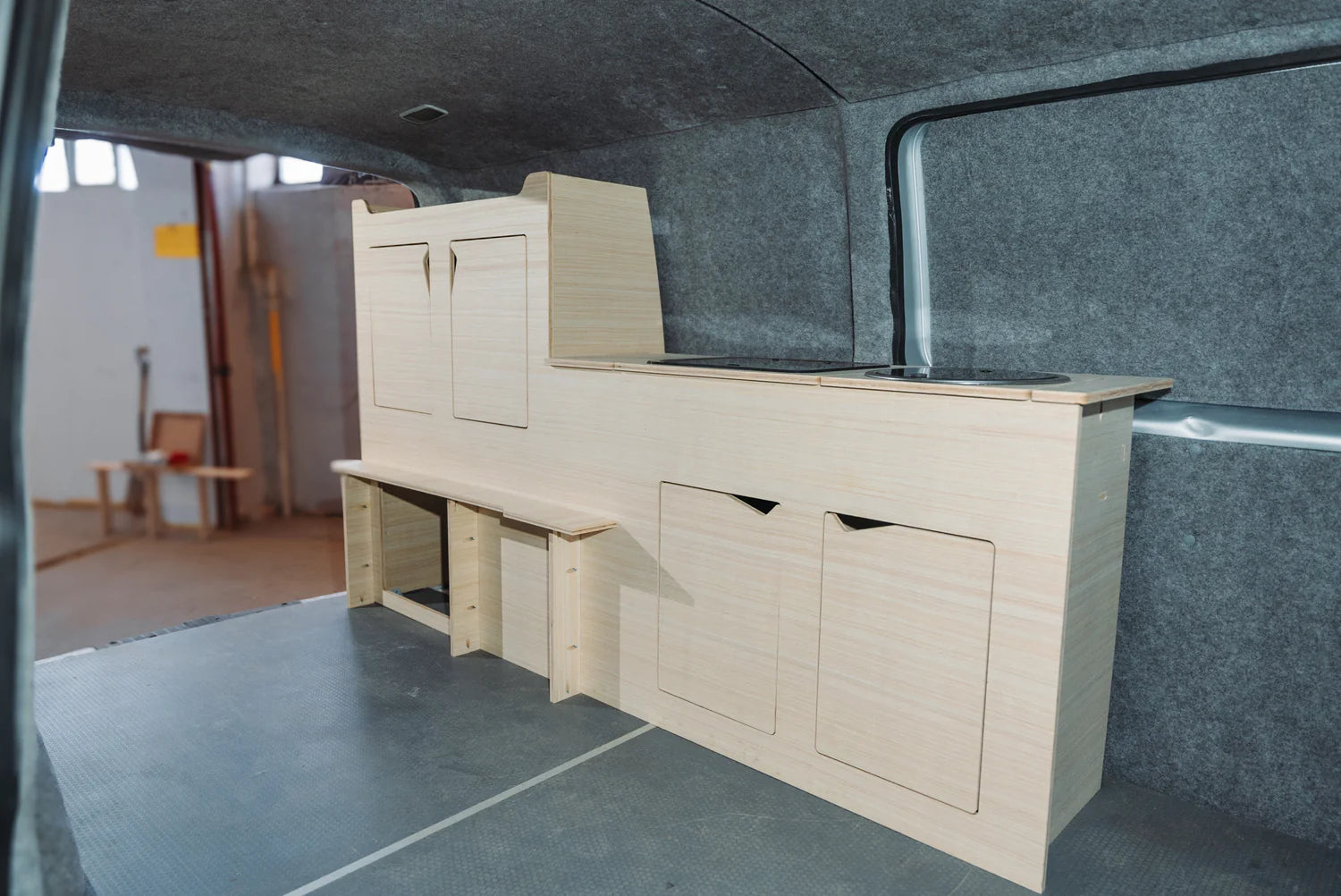 GO-EASY - Camper Interieur Set Natuur