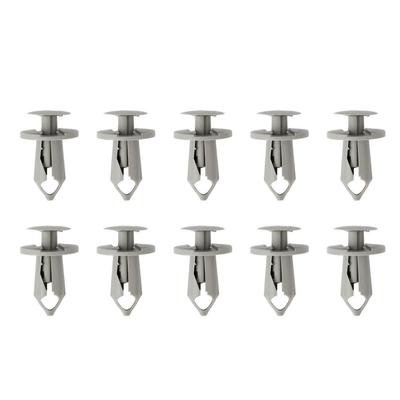 Clips - 25 stuks Interieur (extra lang) grijs / zwart