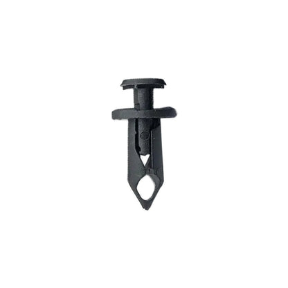 Clips - 25 stuks Interieur (extra lang) grijs / zwart